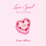 Love Spell Valentine Popup Stand Acrylic