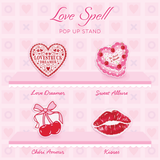 Love Spell Valentine Popup Stand Acrylic